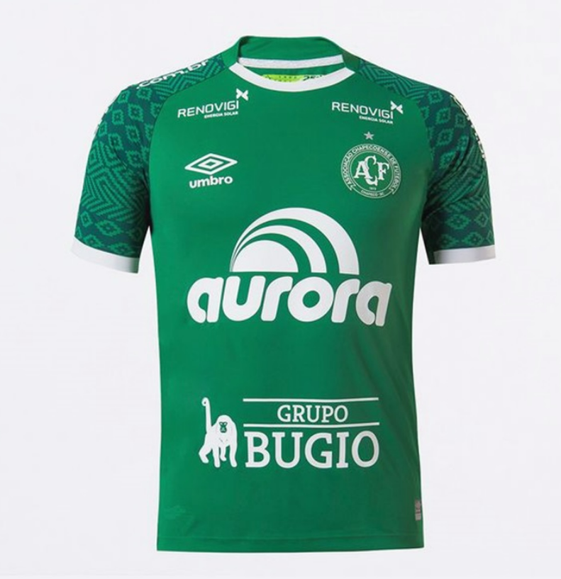 2021/22 Associação Chapecoense de Futebol Green Home Soccer Jersey